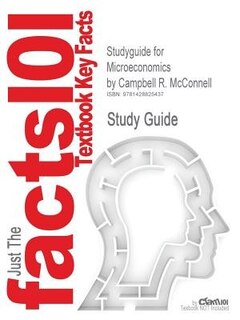 Front cover_Studyguide For Microeconomics By Campbell R. Mcconnell, Isbn 9780073273099