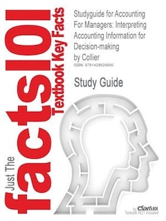 Couverture_Studyguide For Accounting For Managers
