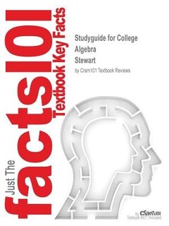 Front cover_Studyguide For College Algebra By Stewart, Isbn 9780534405991