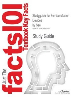 Front cover_Studyguide For Semiconductor Devices By Sze, Isbn 9780471333722