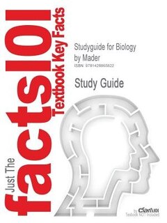 Studyguide For Biology By Mader, Isbn 9780072464634