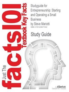 Studyguide For Entrepreneurship: Starting And Operating A Small Business By Steve Mariotti, Isbn 9780132366007 image number 0