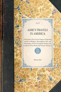 Front cover_Ashe's Travels in America