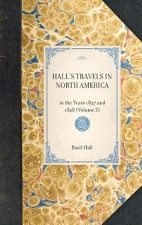 Front cover_Hall's Travels in North America