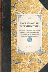 Couverture_Finch's Travels in the United States