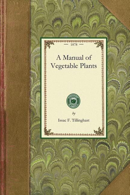 Front cover_Manual of Vegetable Plants