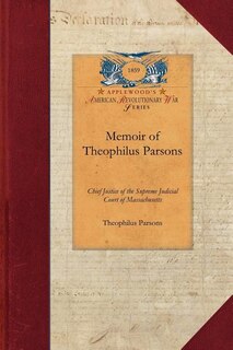 Front cover_Memoir of Theophilus Parsons