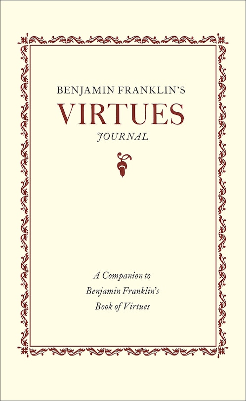 Couverture_Benjamin Franklin's Virtues Journal