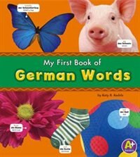 Front cover_My First Book of German Words