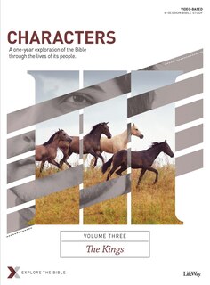 Front cover_Characters Volume 3: The Kings - Bible Study Book