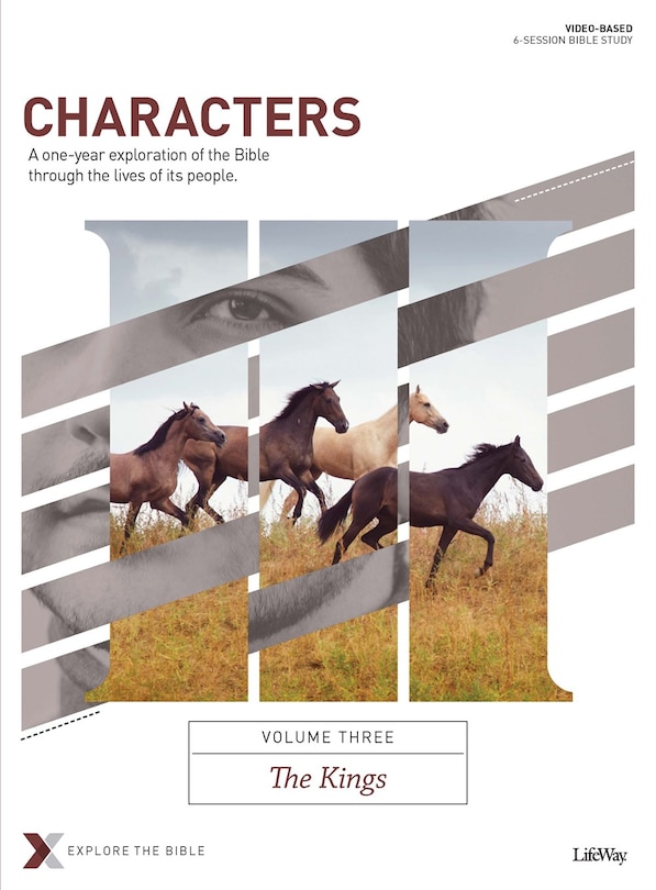 Front cover_Characters Volume 3: The Kings - Bible Study Book