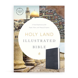 Couverture_Csb Holy Land Illustrated Bible, Premium Black Genuine Leather