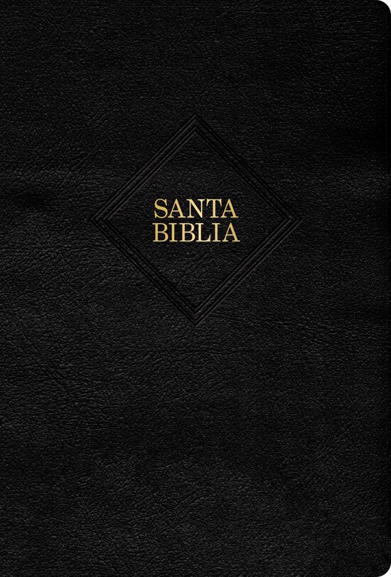 Couverture_RVR 1960 Biblia letra grande tamaño manual, negro piel fabricada (Edición 2023)