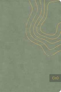 Front cover_CSB (in)courage Devotional Bible, Sage LeatherTouch