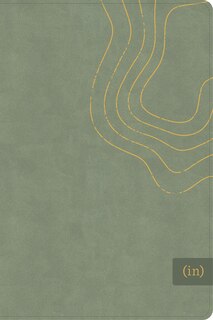 Front cover_CSB (in)courage Devotional Bible, Sage LeatherTouch, Indexed