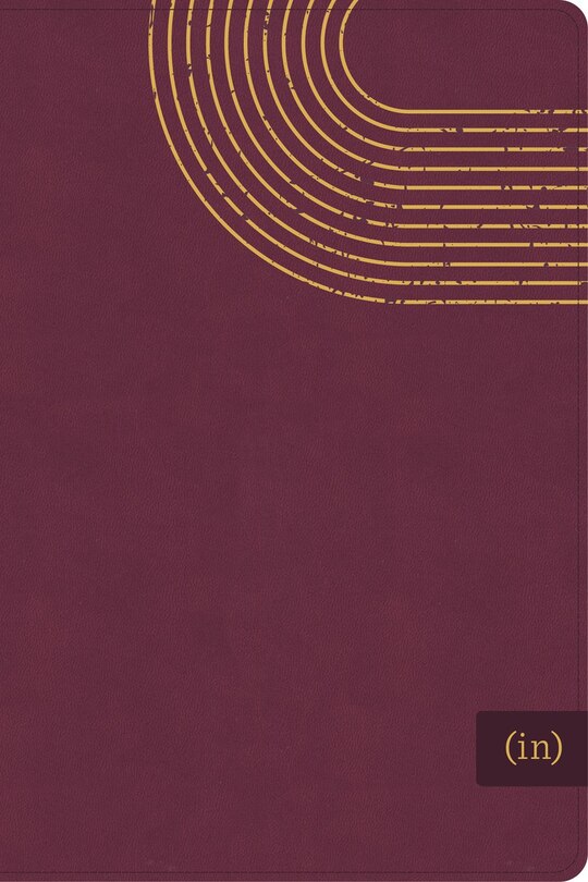 Front cover_CSB (in)courage Devotional Bible, Bordeaux LeatherTouch, Indexed