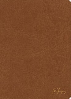 Front cover_KJV Spurgeon Study Bible, Tan LeatherTouch