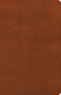 Front cover_NASB Large Print Thinline Bible, Burnt Sienna LeatherTouch