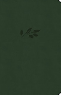 Couverture_NASB Large Print Thinline Bible, Olive LeatherTouch