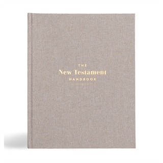 Front cover_The New Testament Handbook, Stone Cloth Over Board