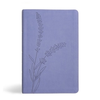 Couverture_KJV Personal Size Giant Print Bible, Lavender LeatherTouch