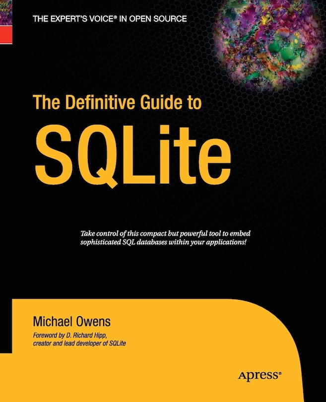 Front cover_The Definitive Guide To Sqlite
