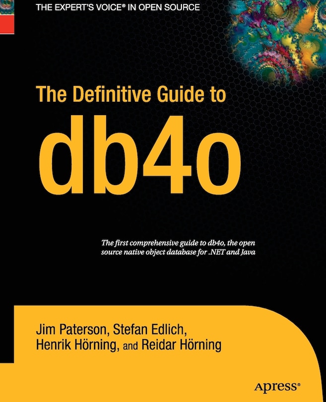 Couverture_The Definitive Guide To Db4o