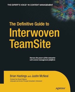 Front cover_The Definitive Guide To Interwoven Teamsite