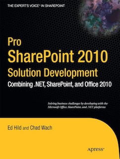 Front cover_Pro SharePoint 2010 Solution Development