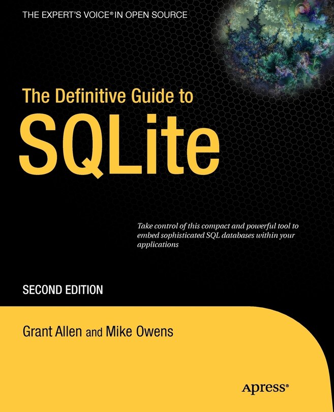 Front cover_The Definitive Guide to SQLite