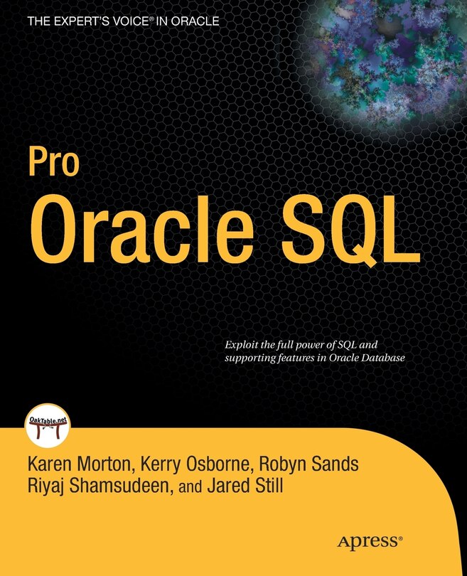 Front cover_Pro Oracle SQL