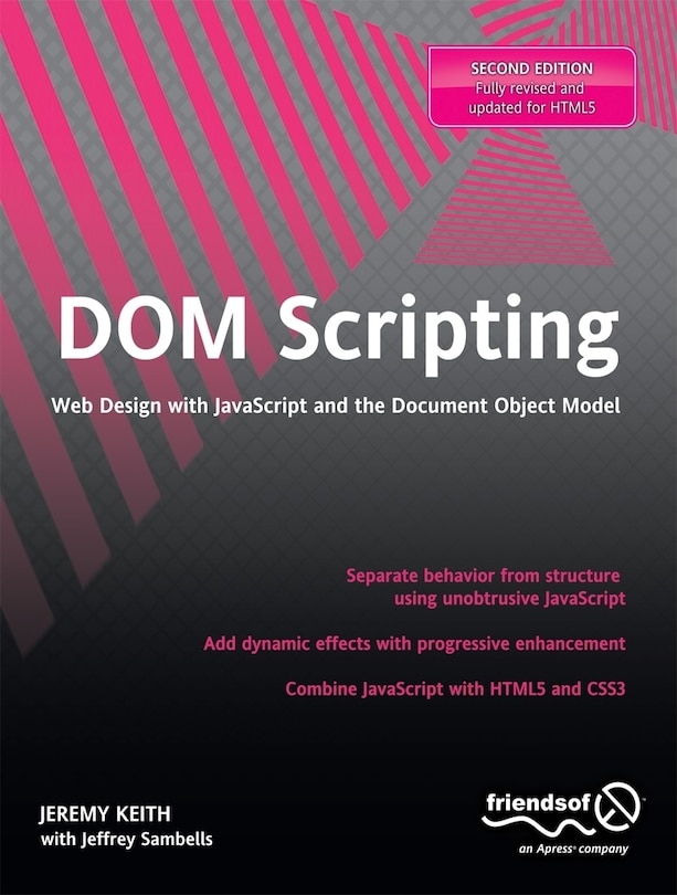 Front cover_DOM Scripting