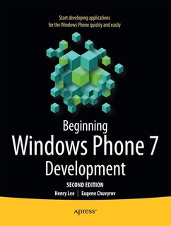 Front cover_Beginning Windows Phone 7 Development