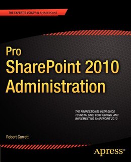 Couverture_Pro SharePoint 2010 Administration