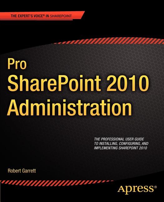 Couverture_Pro SharePoint 2010 Administration