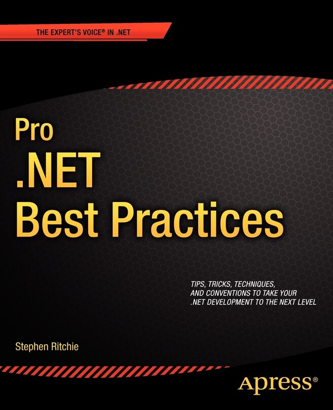 Front cover_Pro .NET Best Practices
