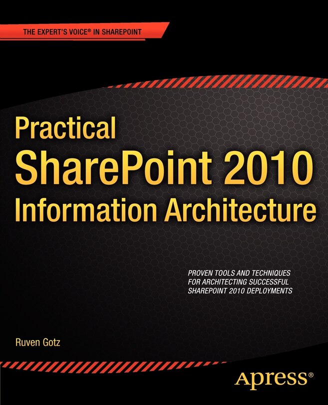 Front cover_Practical SharePoint 2010 Information Architecture
