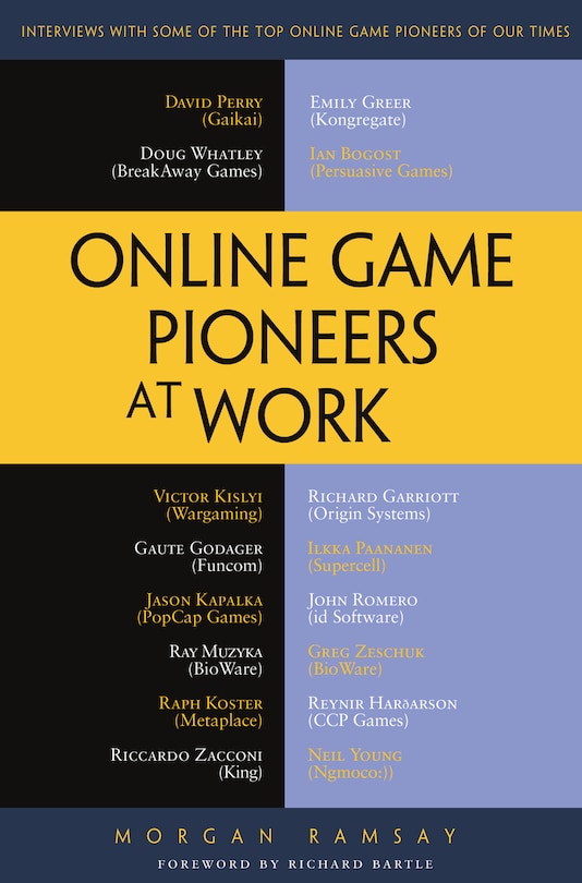 Couverture_Online Game Pioneers At Work