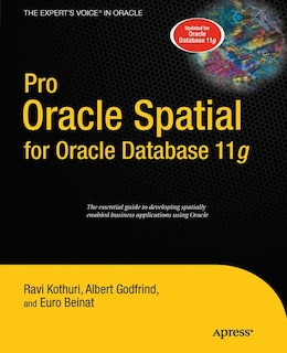 Front cover_Pro Oracle Spatial for Oracle Database 11g