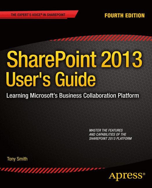 Front cover_SharePoint 2013 User's Guide