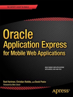 Front cover_Oracle Application Express for Mobile Web Applications