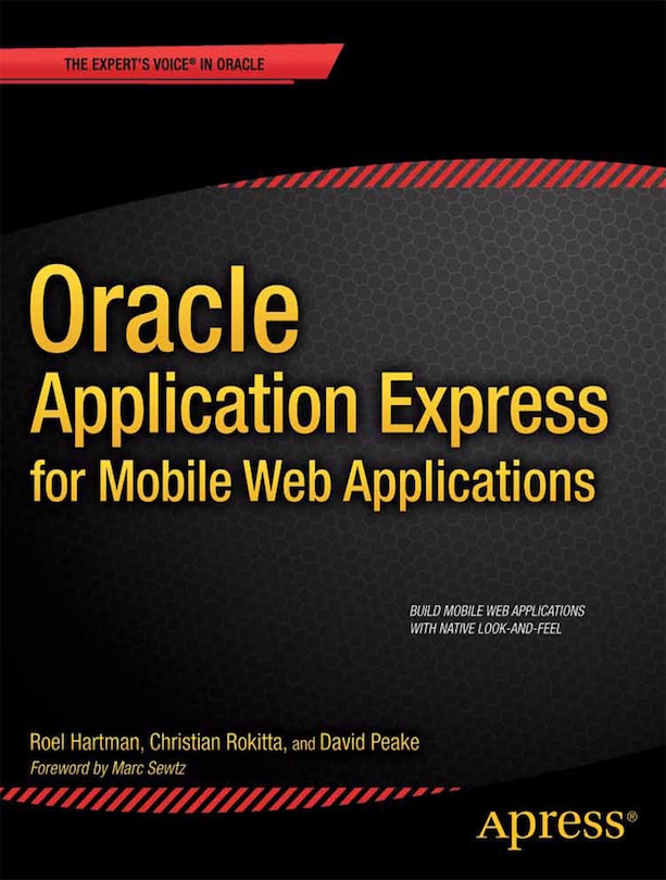 Front cover_Oracle Application Express for Mobile Web Applications