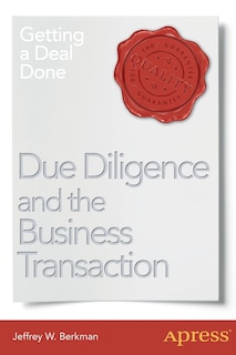 Front cover_Due Diligence and the Business Transaction