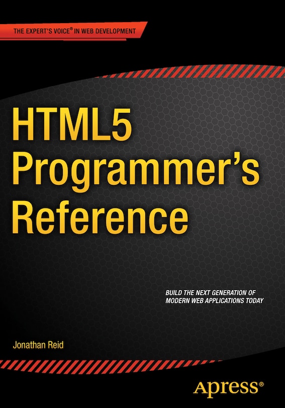 Front cover_Html5 Programmer's Reference