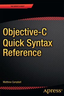 Objective-C Quick Syntax Reference