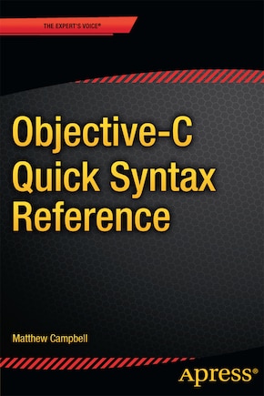 Objective-C Quick Syntax Reference