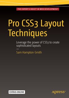 Front cover_Pro Css3 Layout Techniques