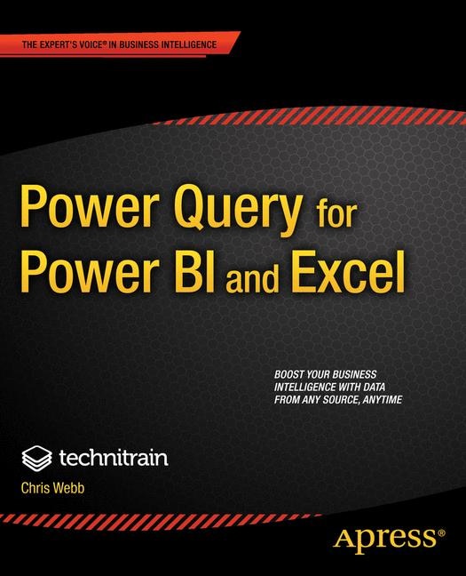 Front cover_Power Query for Power BI and Excel