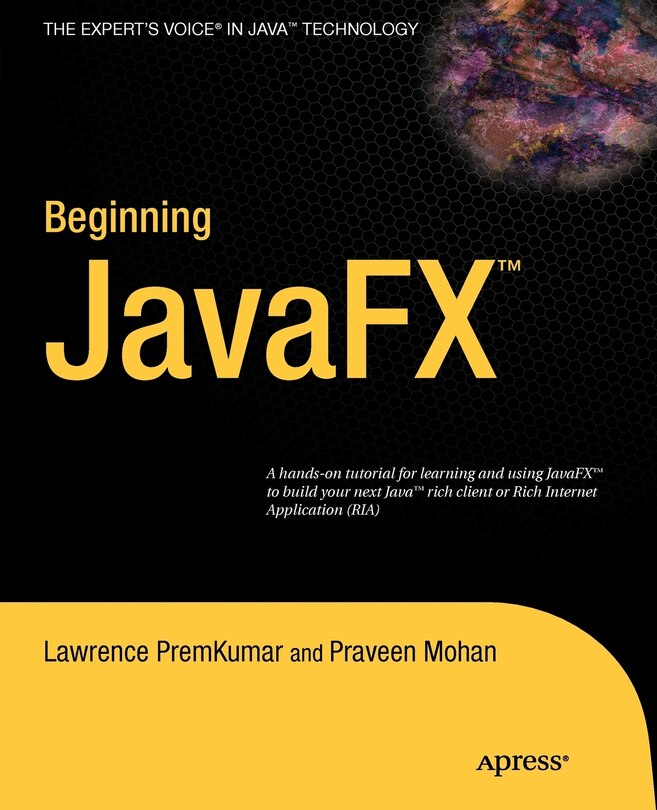 Front cover_Beginning JavaFX