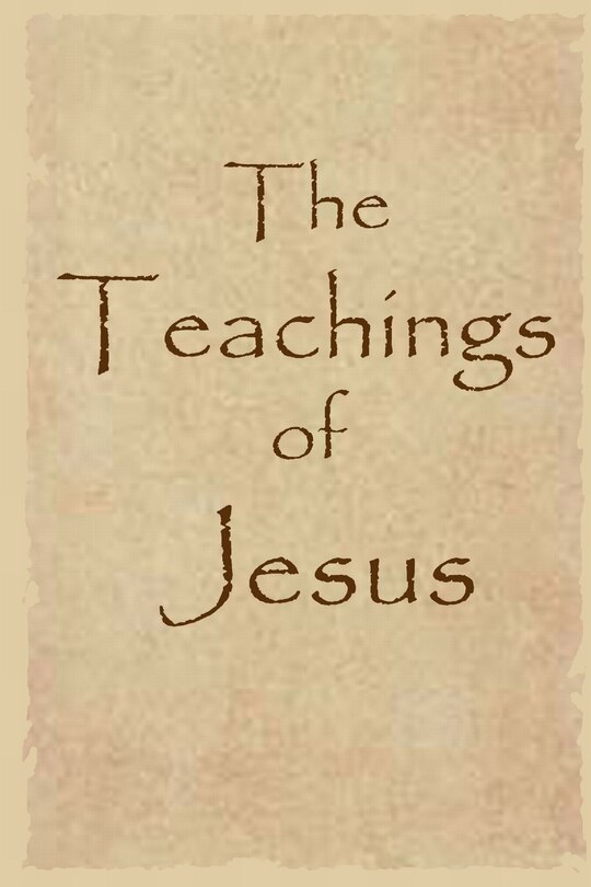 Front cover_The Teachings of Jesus